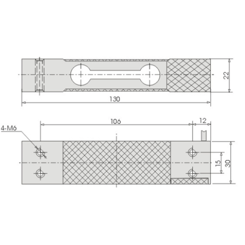 Single Point Load Cell for Counting Scales